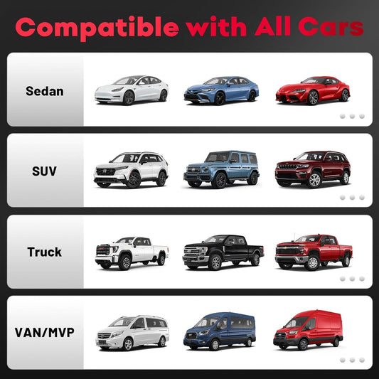 Car Windshield Cover for Ice & Snow for Most Car, Truck, SUV, and Van 70x50 Inch