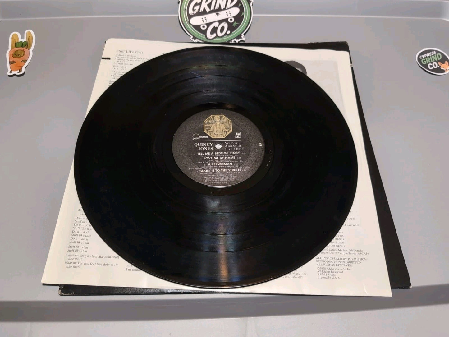 QUINCY JONES - SOUNDS... And Stuff Like That 1978- VINYL LP