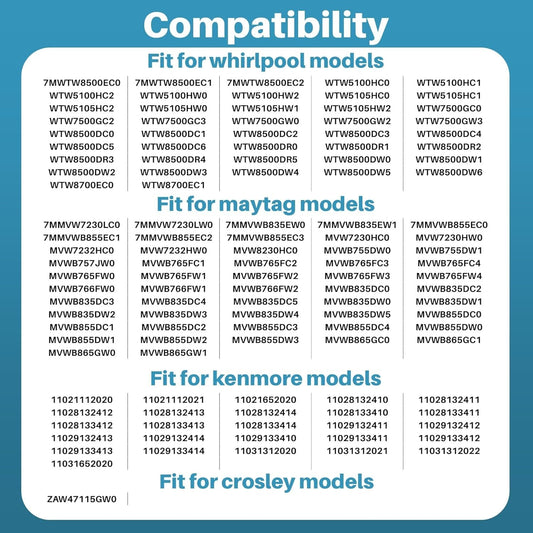 Washer Water Inlet Valve for Whirlpool Maytag Kenmore Bravos XL Replace LF F8
