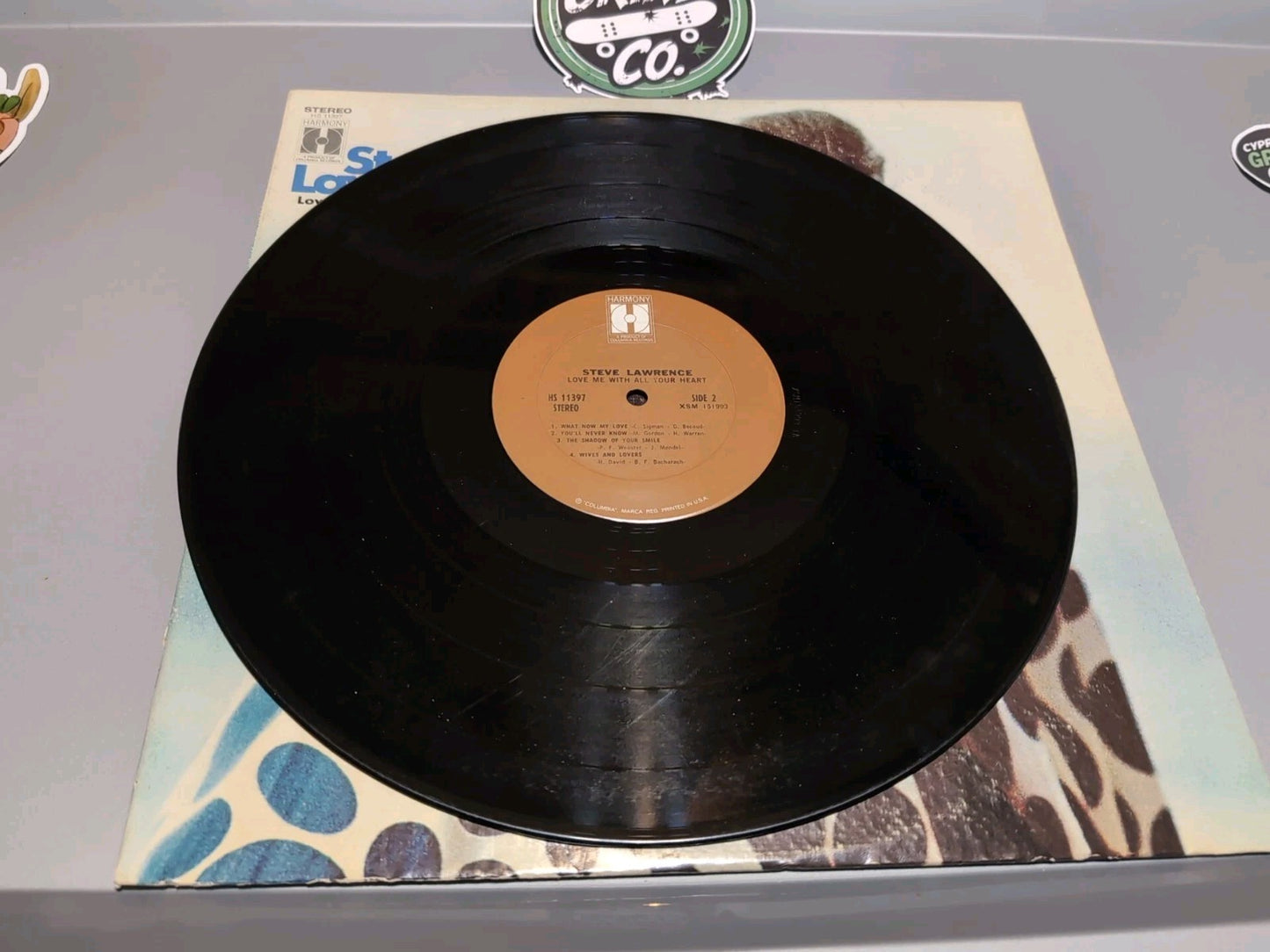 Steve Lawrence: Love Me With All Your Heart LP Canada Harmony HS 11397(Vintage V