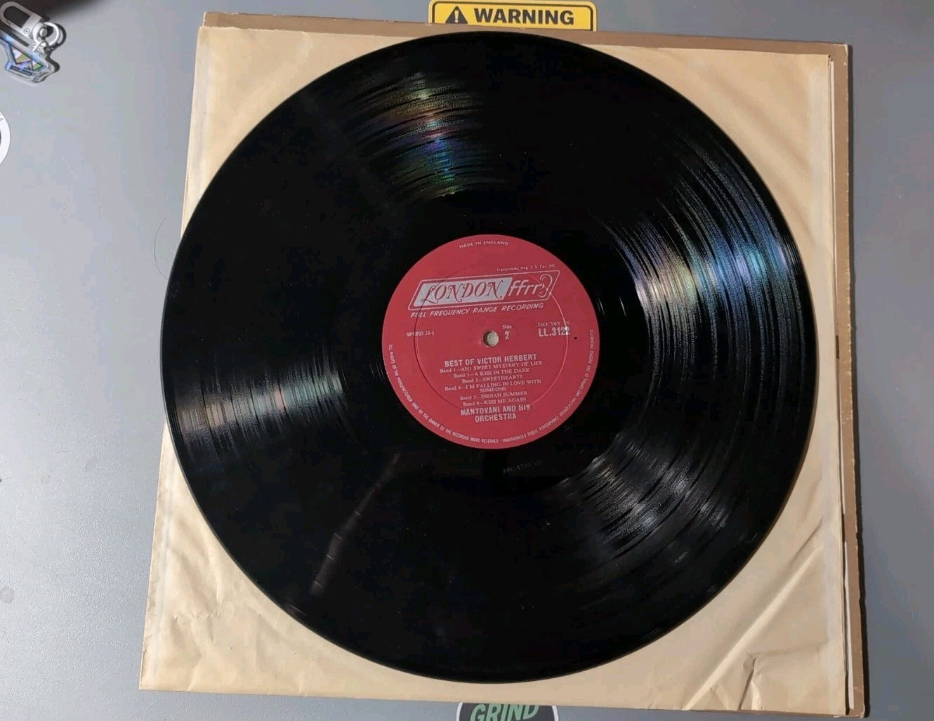 Mantovani: The Music Of Victor Herbert And Sigmund Romberg 12" 33 RPM LP