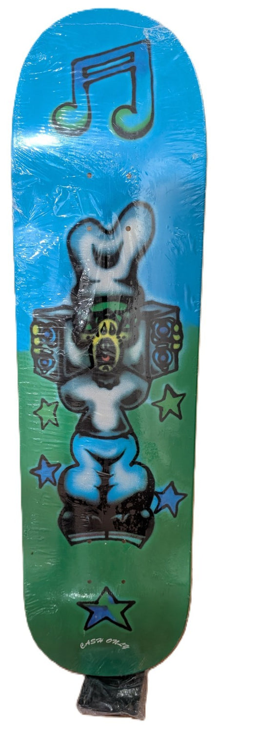 Cash Only Blasta Skateboard Deck 8.25" New Unused Original 2023 Release