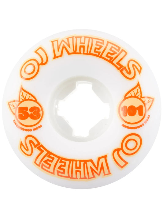 OJ Wheels 53mm 101a From Concentrate Hardline Skateboard Wheels Brand New Orange