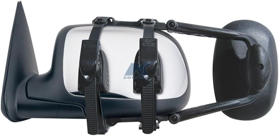 Fit System 3891 Deluxe Universal Clip-on Trailer Towing Mirror