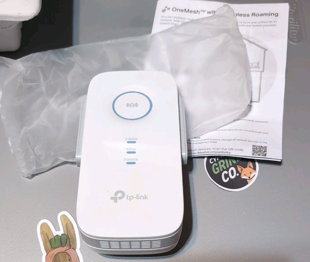 TP-Link RE550 AC1900 WiFi Range Extender – Dual Band Booster w/ Gigabit Port