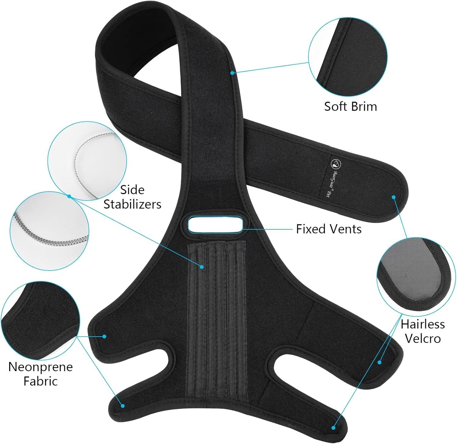 Knee Brace for Dogs ACL w/ Side Stabilizers,Knee  Dislocation, Arthritis (Small)