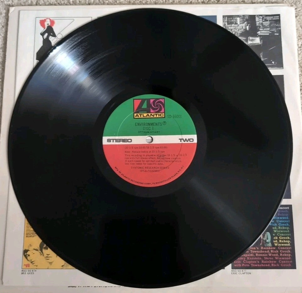 Environments New Concepts in Stereo Sound Disc 1 LP SD 66001