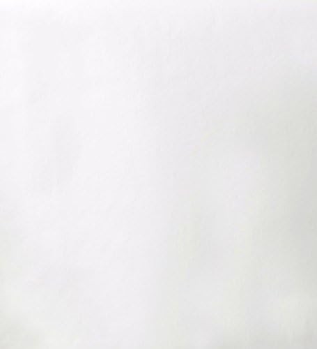 Yourtablecloth Heavy Duty Vinyl Fitted Tablecloth (Table Cover) White 54" Round