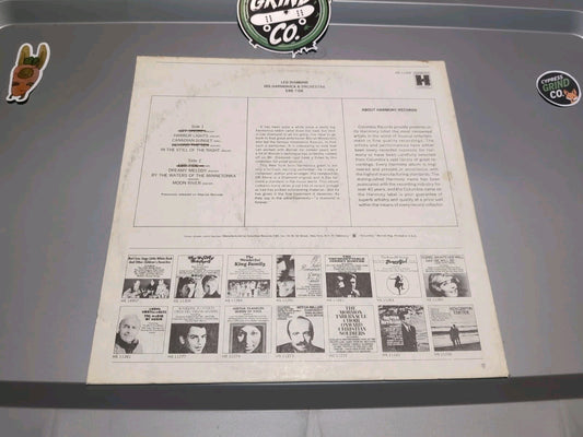 LEO DIAMOND ~ HIS HARMONICA AND ORCHESTRA ~ EBB TIDE ~ LP ~ EX/NM