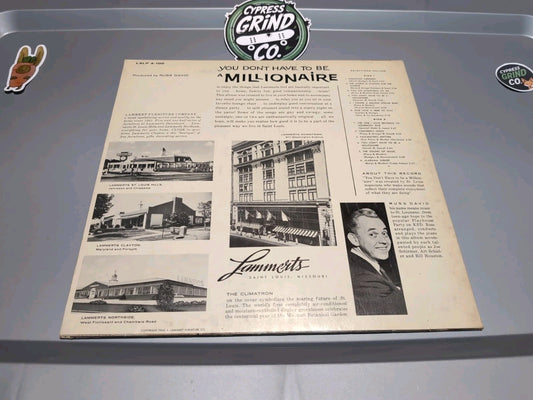 The Millionaires Four and Friends LP You Don't Have to Be a Millionaire LALPA100