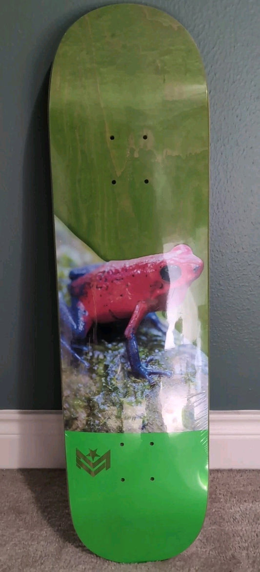 Mini Logo Poison Tree Frog 8" Skateboard Deck 242 K20 – Free Wax + Grip