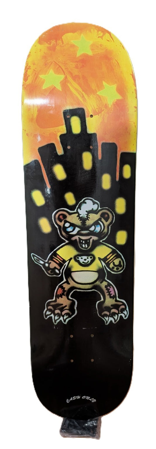 Cash Only Nightmare Skateboard Deck 8.375" New Unused Original 2023 Release