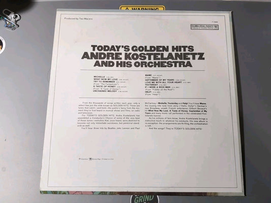 Andre Kostelanetz, Today's Golden Hits, Columbia Records P 13284 SEALED Pop