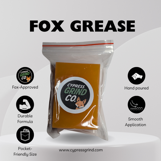 Fox Grease – Premium Skate Wax (70/30 Paraffin & Beeswax Blend)
