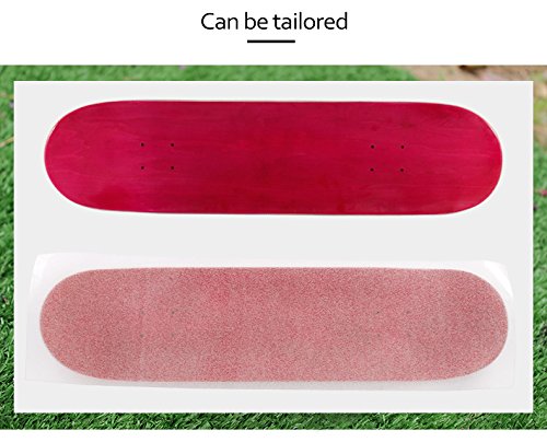 Clear Skateboard Grip Tape, Waterproof, Anti Slip, Bubble Free, Transparent Griptape 11" x 50"