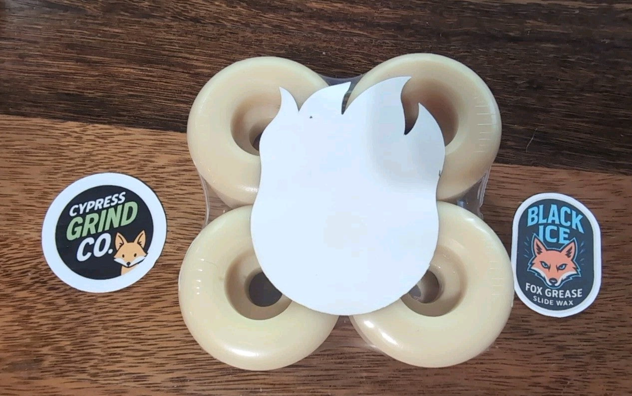 Spitfire Skateboard Wheels 50mm Lil Smokies Tablet F4 99A - New - White w/ Black