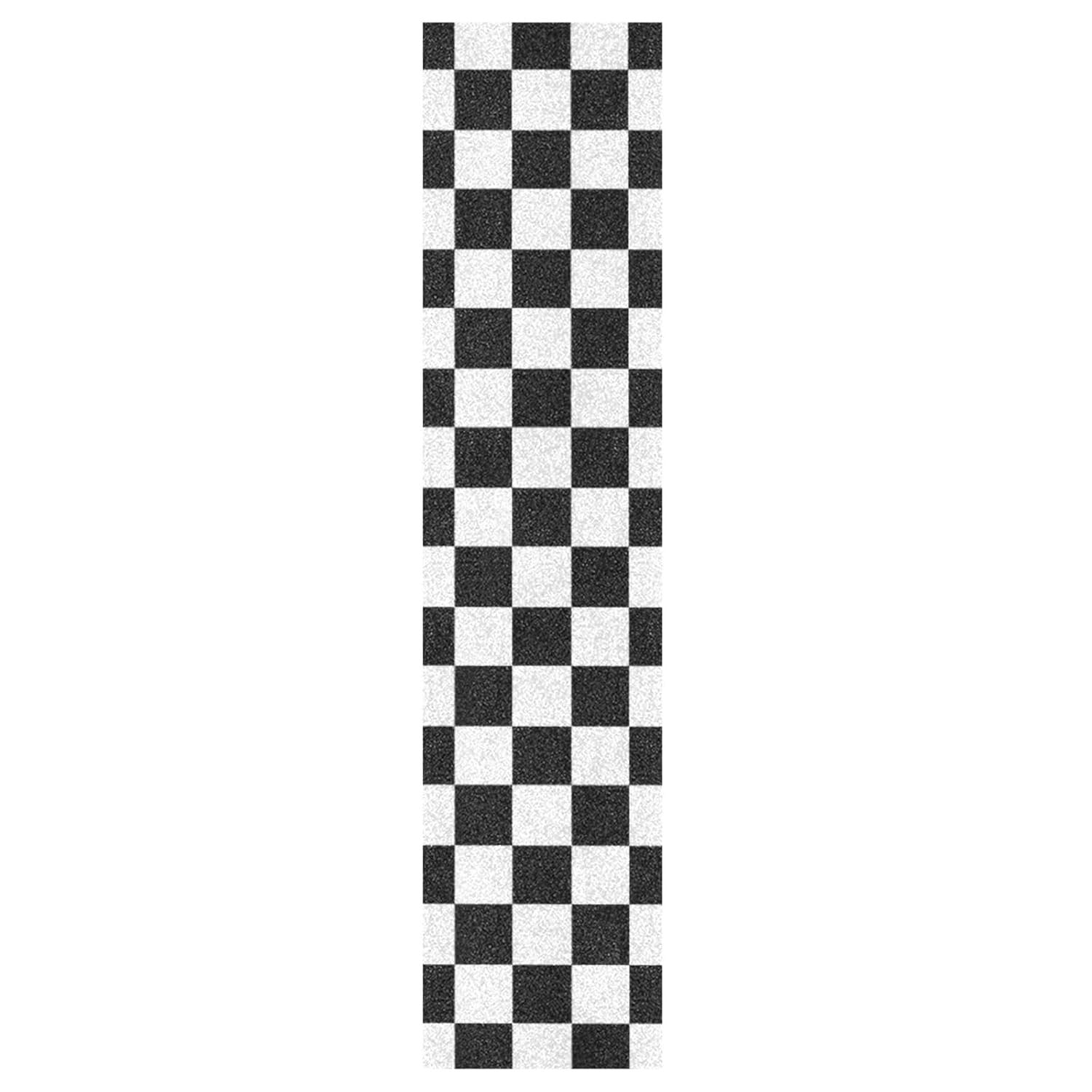 Generic Skateboard Grip Tape 44 x 10 Inch  - Black and White Checkered