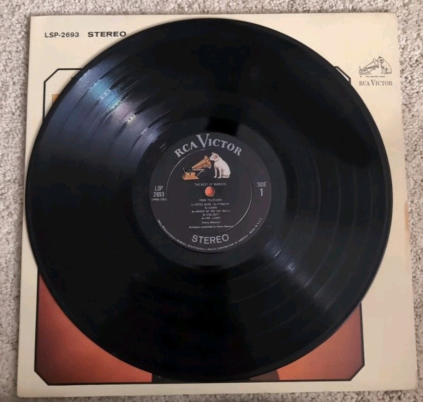 The Best of Mancini - Henry Mancini Vinyl Record Album LSP-2693 Stereo