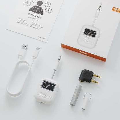 1Mii Bluetooth Transmitter - Low Latency Wireless Audio Aux for Headphone -White