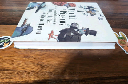 Wealth of Pigeons : A Cartoon Collection by Steve Martin (2020, Hardcover)