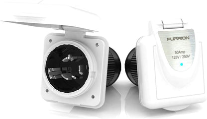 Furrion F52INS-PS-AM 50A 125/250V Shore Power Inlet Marine Grade PowerSmart