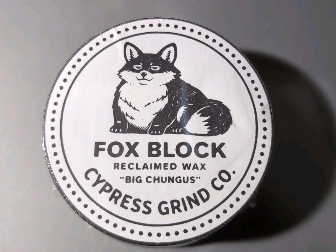 FOX BLOCK “BIG CHUNGUS” – Reclaimed Skate Wax | 289g