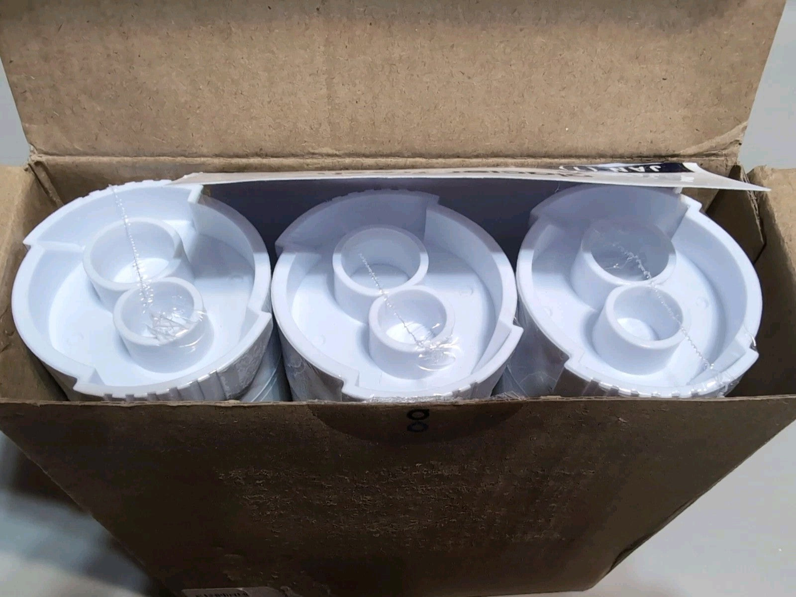GLACIER FRESH XWF Replacement for GE XWF Refrigerator Water Filter Pack of 3