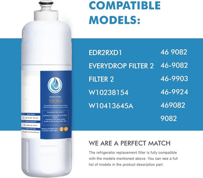 EDR2RXD1 W10413645A Water Replacement, Compatible with W10413645A, EDR2RXD1...