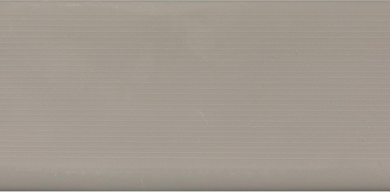 4" x 120' Vinyl Cove Wall Base Trim Roll – Aircraft Carrier Gray PVC Molding