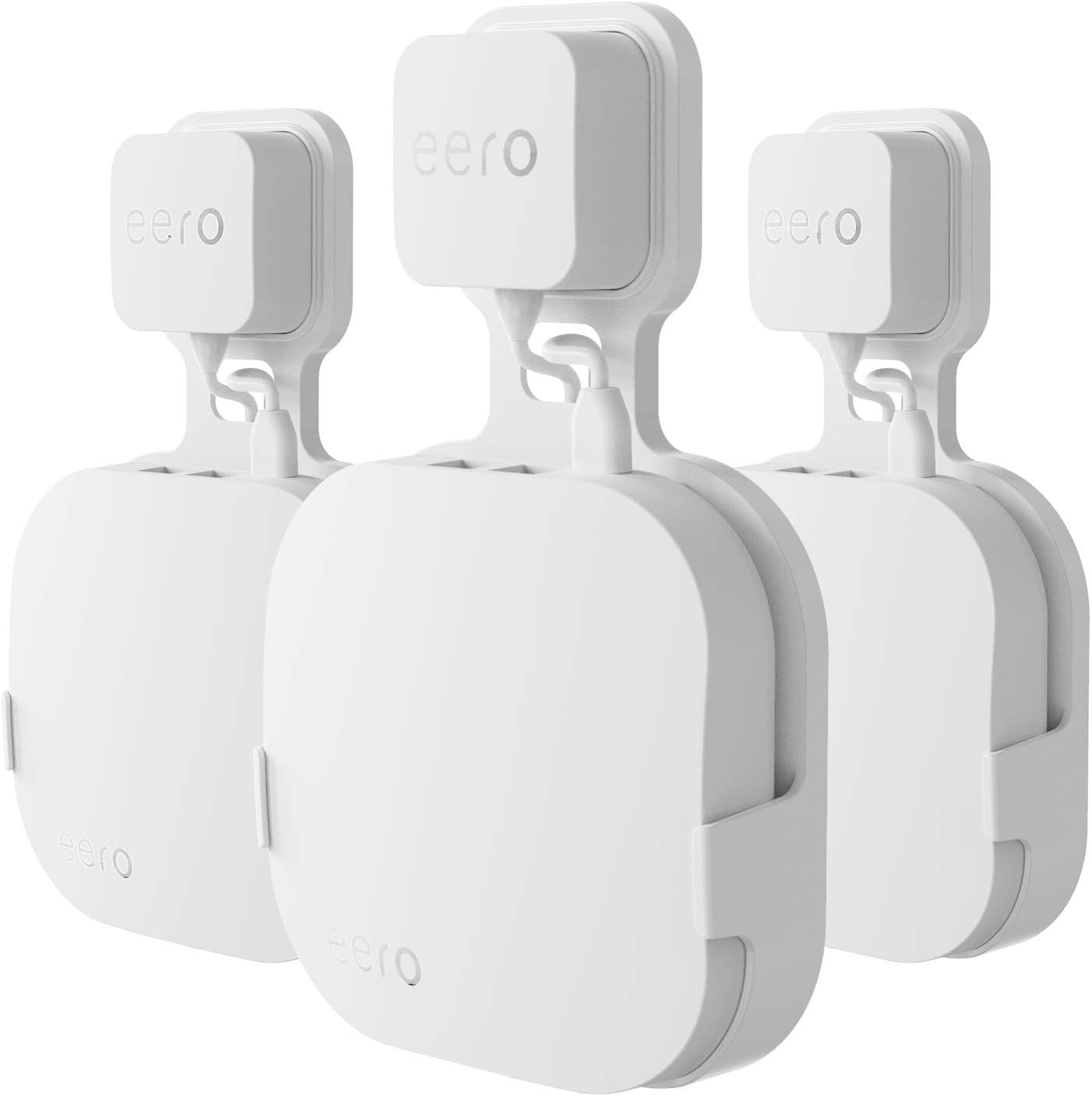 Wall Mount Holder for eero Pro WiFi System 3 Pack Bracket Stand -Not for 6/6 PRO