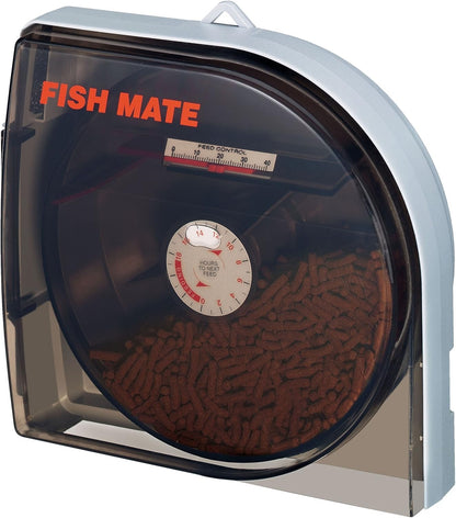 Fish Mate Automatic Pond and Aquarium Fish Feeder (P21) - Suitable for All Food