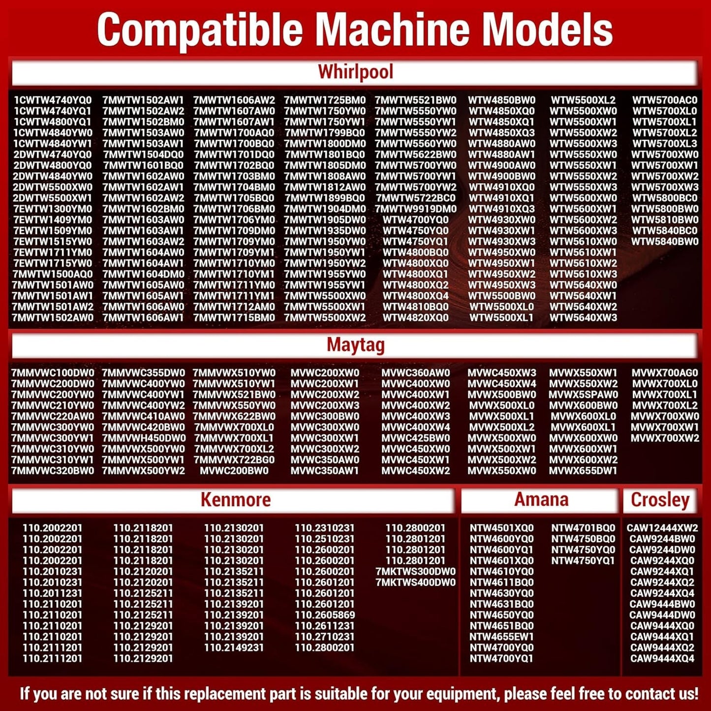 W10006355 Washer Shift Actuator Compatible with Whirlpool, Maytag, Kenmore Washi