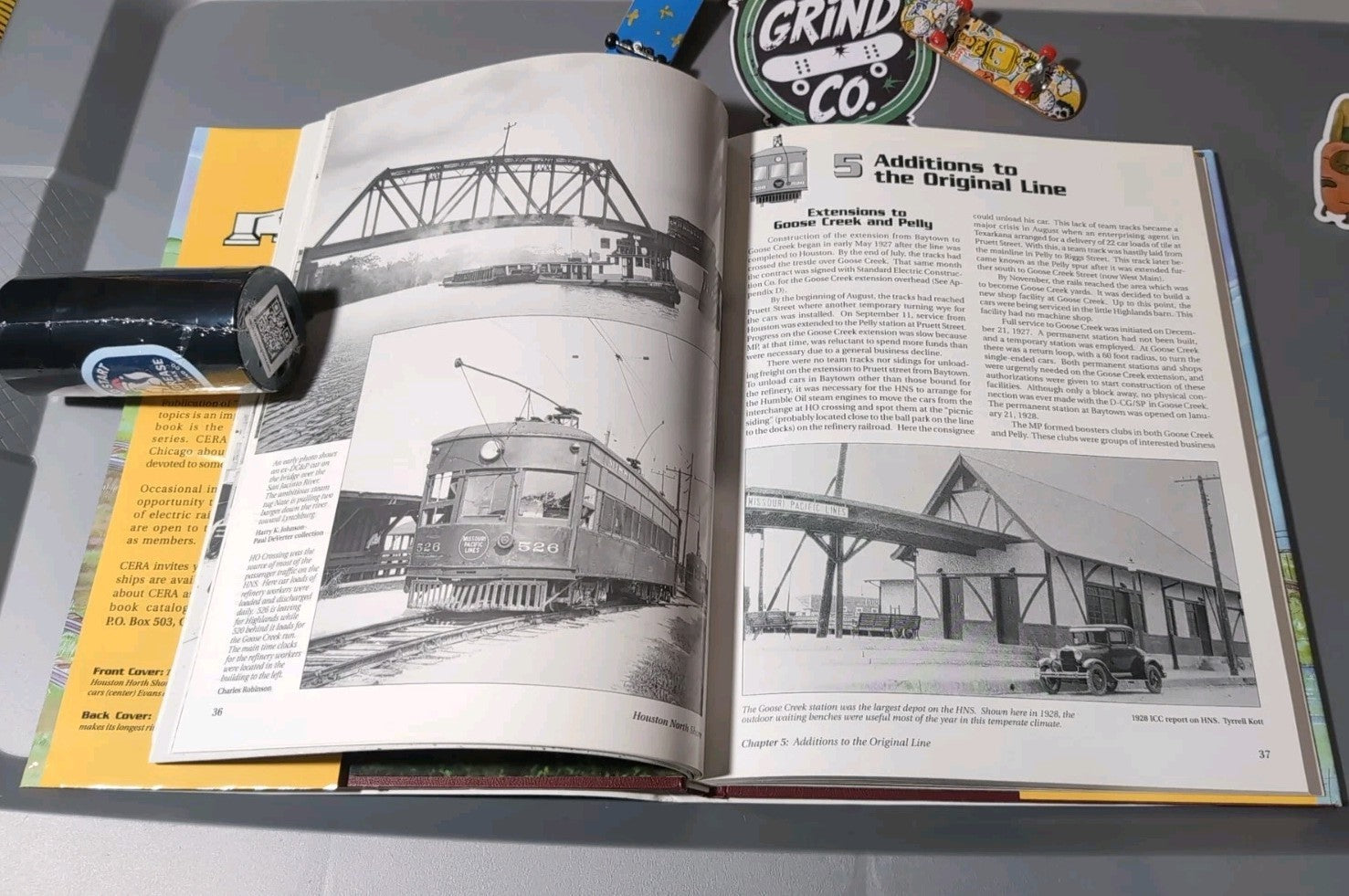 Houston North Shore Railway by Robinson & DeVerter II – Hardcover w/ DJ