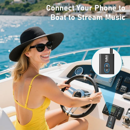 1Mii Bluetooth 5.3 Transmitter Receiver – Dual Link AptX HD/Low Latency AUX