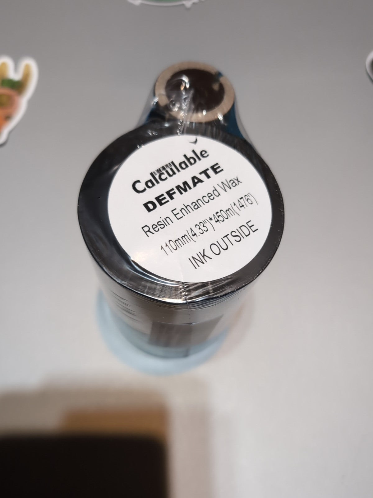 4.33"x1476' Thermal Transfer Ribbon  Wax Resin CSO – 1" Core for Zebra ZT410 etc