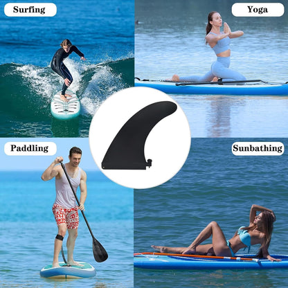 Paddleboard Fin - Easy Install, Screw-in Design, Detachable Sup Fin Replacement