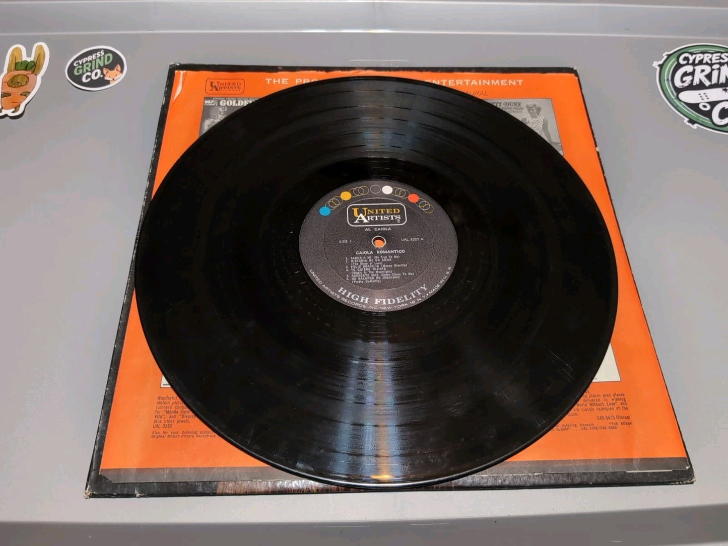 AL CAIOLA: caiola romantico UA 12" LP 33 RPM