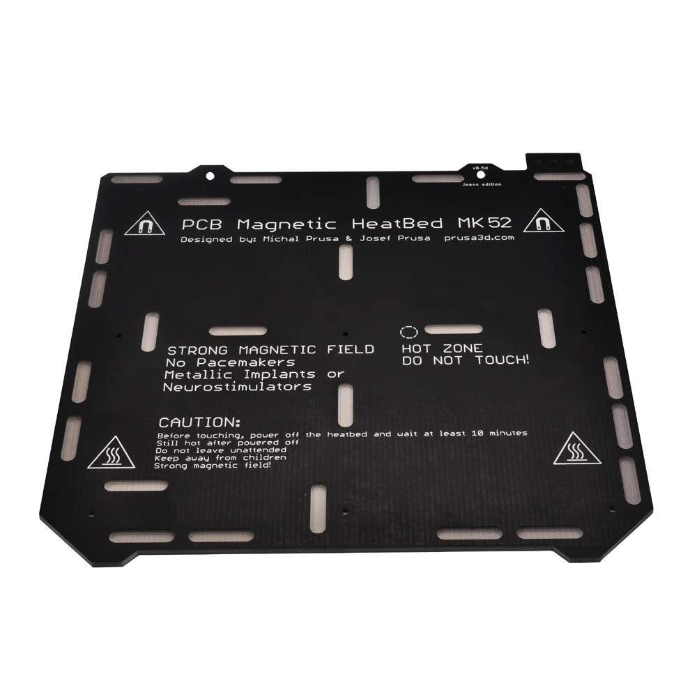 Replacement Bed forPrusa i3 MK3 MK3S 3D Printer Y Carriage Magnetic PCB Hot Bed