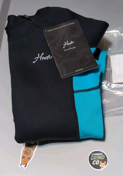 Hevto Kids 3/2mm Neoprene Wetsuit Youth Boys Girls Full Body Swim Surf Dive Suit