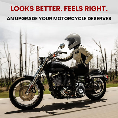 Harley Derby & Timing Cover Set 1996-2013 CNC Billet Middle Finger Design