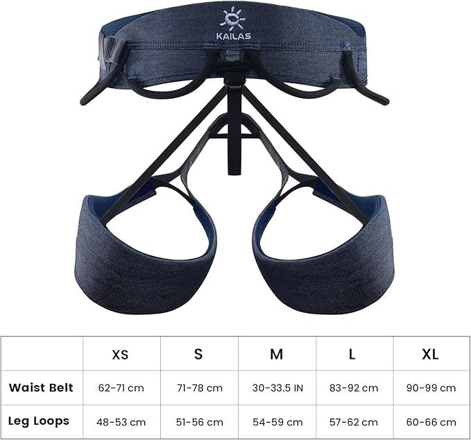 Airo Rock Climbing Harness Mountaineering Tree Ice Climbing SMALL