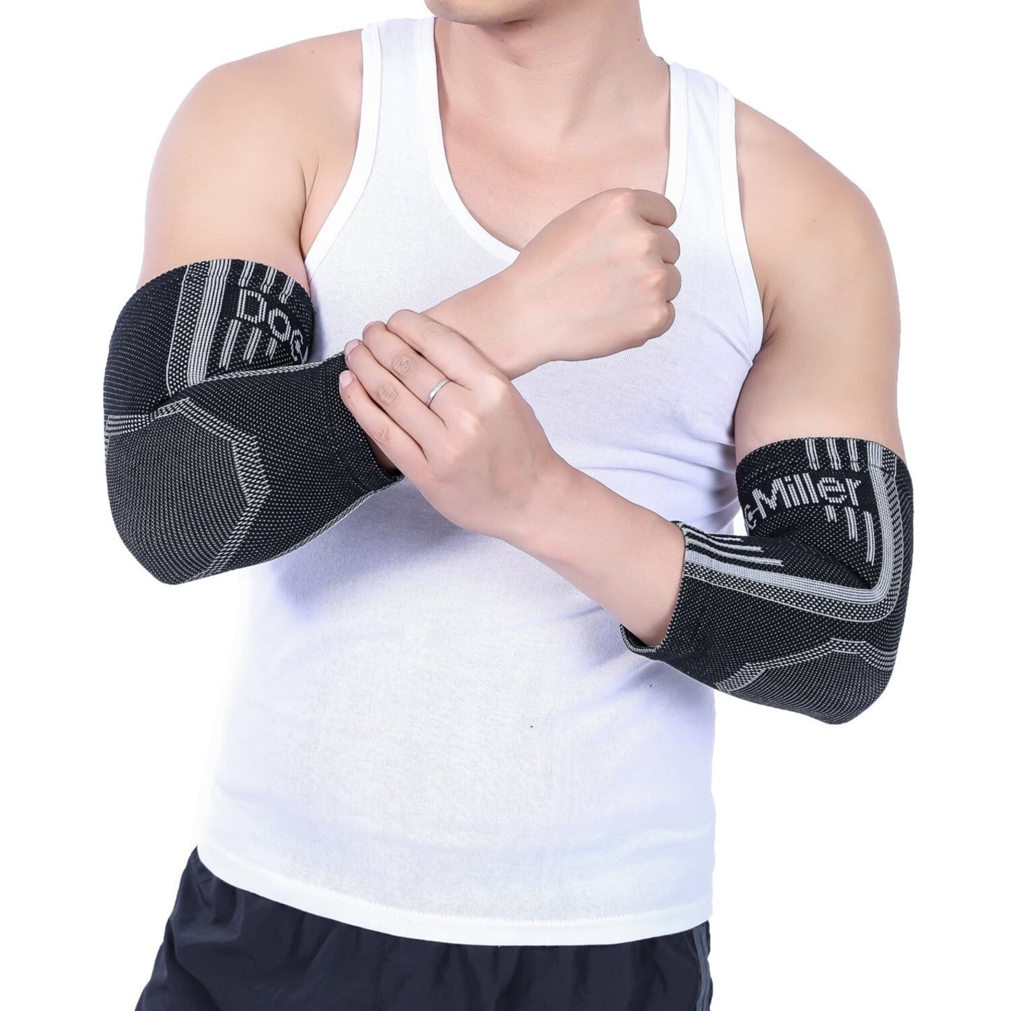 Doc Miller - Compression Elbow Brace - Small - Grey