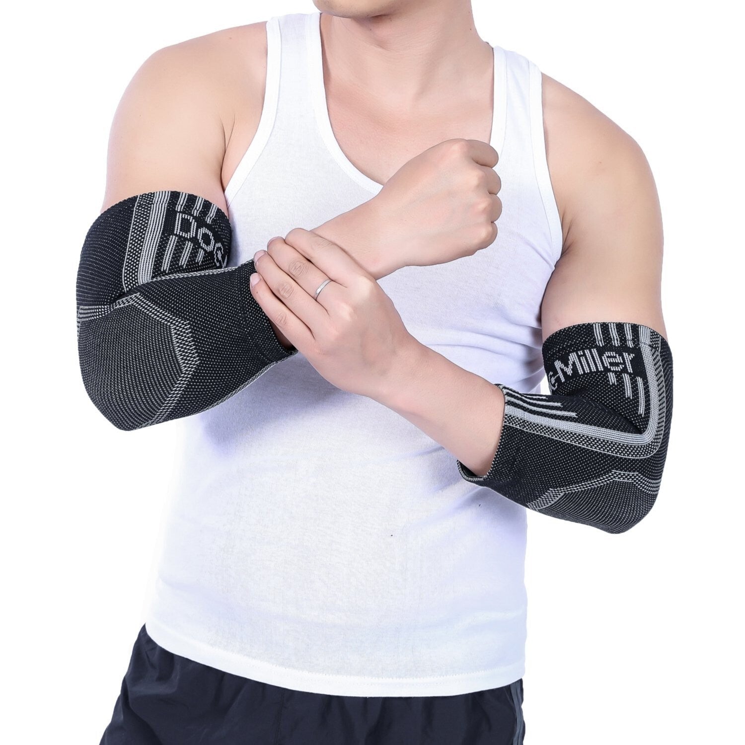 Doc Miller - Compression Elbow Brace - Small - Grey