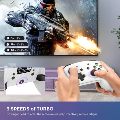 Switch Controller for Switch 2 with RGB/Turbo/Marko/Vibration/6 Axis Gyro/Wakeup