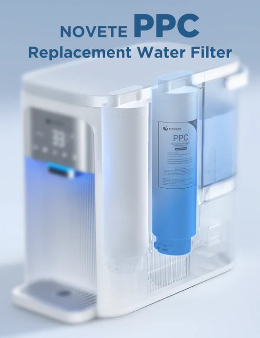 Novete Countertop Water Filtration Replacement Filter - PPC -  CRF0A-QS, CRF1A-Q