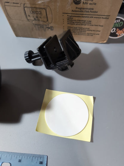 AquaMiracle Automatic Fish Feeder Programmable Timer Adjustable 200ml Drum