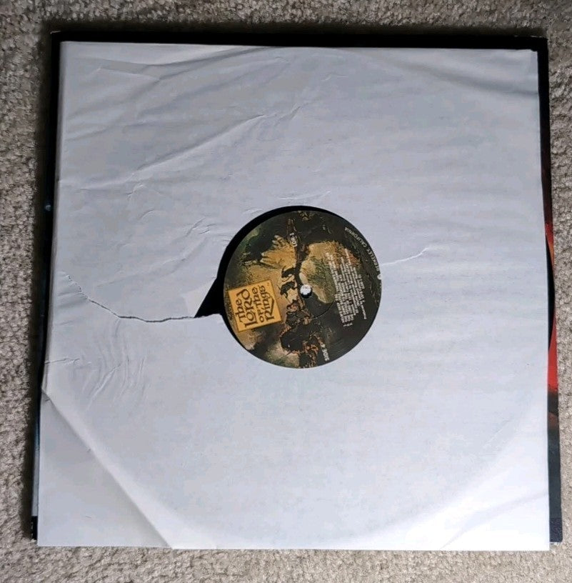 1978 Lord Of The Rings Motion Picture Soundtrack Two Record Vinyl Set LOR-1