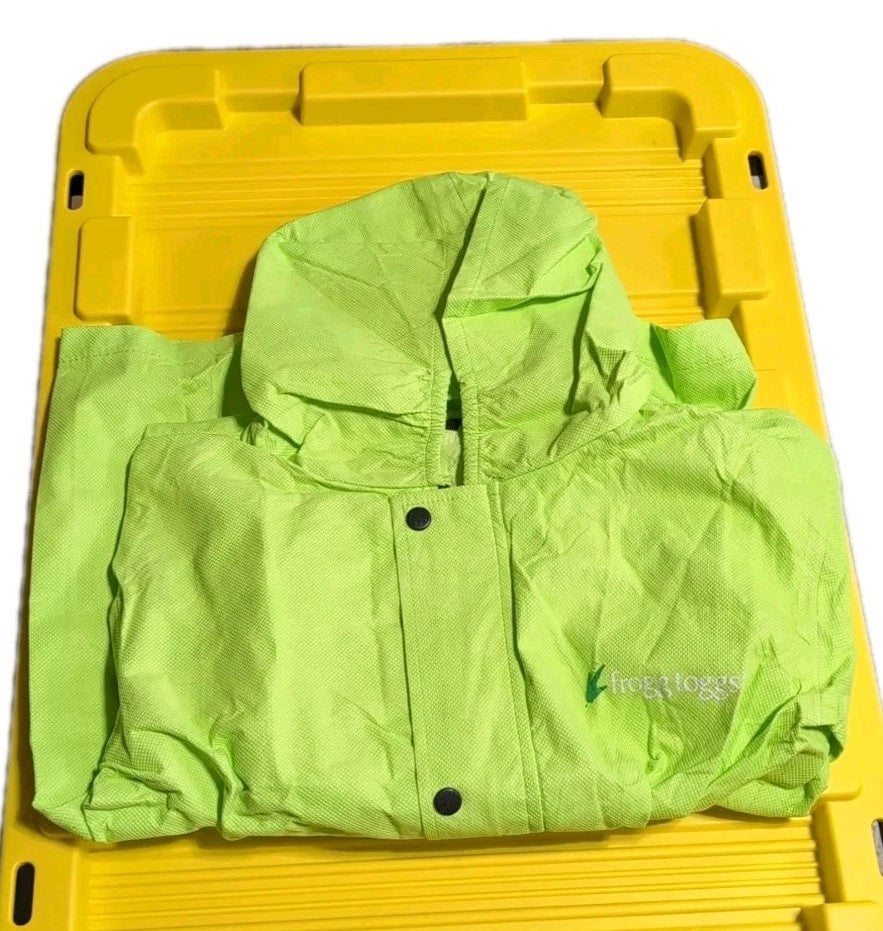 FROGG TOGGS Youth Polly Woggs Waterproof Rain Suit – Small Jacket & Pants