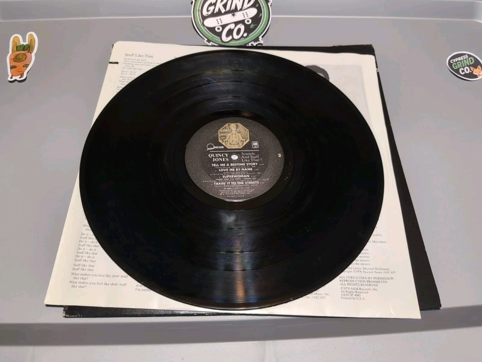 QUINCY JONES - SOUNDS... And Stuff Like That 1978- VINYL LP