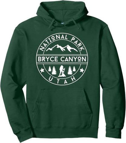 Bryce Canyon National Park Pullover Hoodie Hiking Camping Unisex Adult 2XL